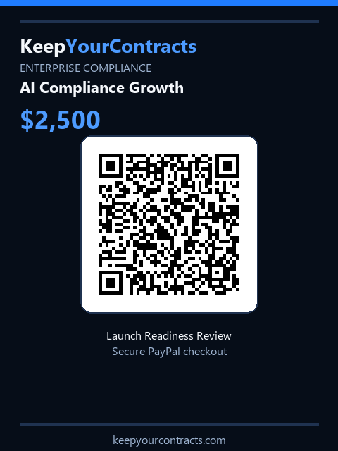 Scan to pay — AI Compliance Growth ($2,500)